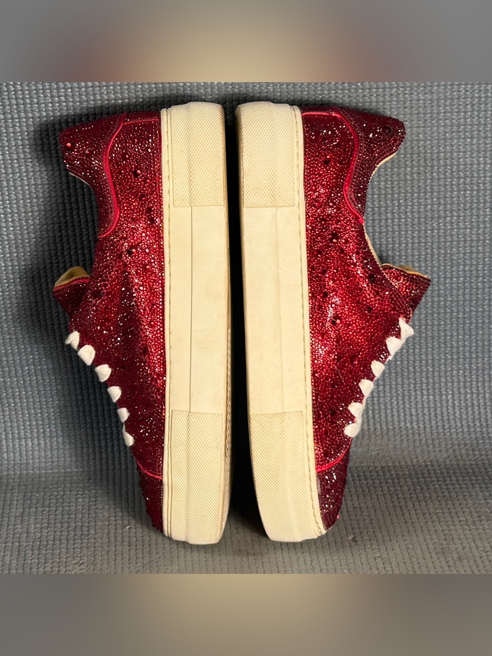 Betsey Johnson Sidny Rhinestone Embellished Family Platform Shoes Women’s Size 8 - Picture 6 of 9